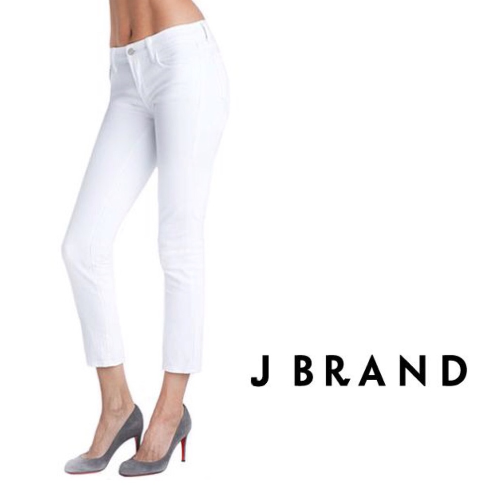 J BRAND Low Rise Cropped Capri Skinny Jean 29